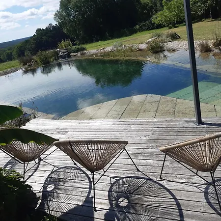Maison Piscine Naturelle Holiday home Sainte-Croix-de-Beaumont